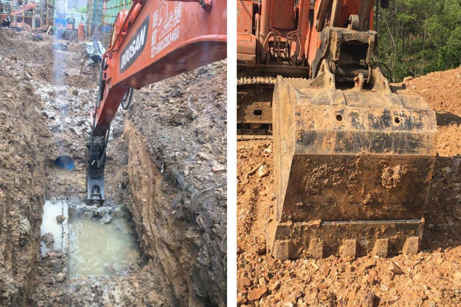 90后创业路上的小伙,90后挖机老板的一天