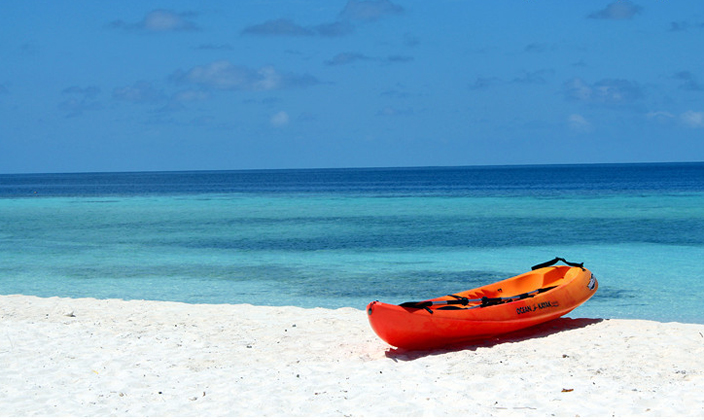 马尔代夫鲁滨逊岛美景,海岛旅游胜地马尔代夫岛