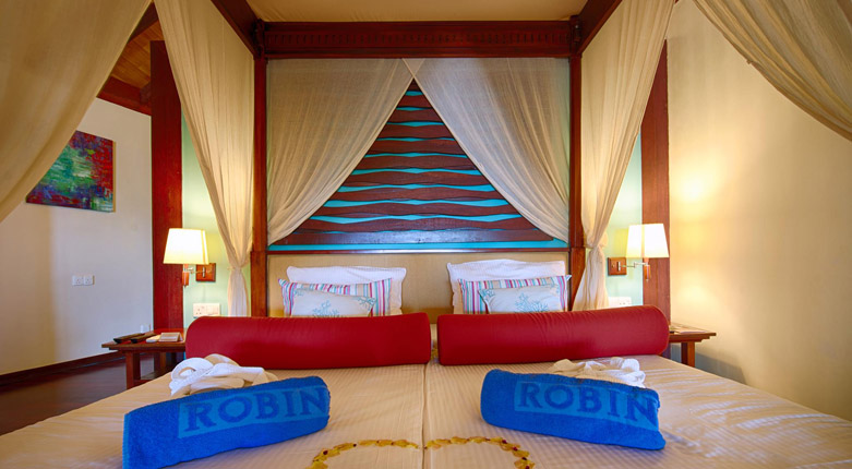 马尔代夫鲁滨逊岛美景,海岛旅游胜地马尔代夫岛