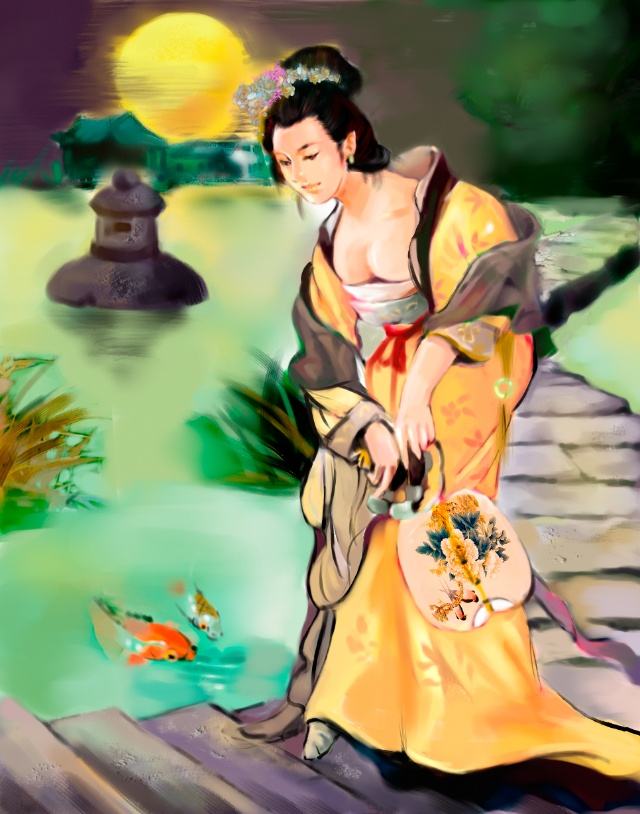 李煜惆怅的诗句,李煜可怜薄命作君王全诗翻译