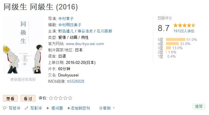 同级生揭示了什么,同级生讲的什么故事