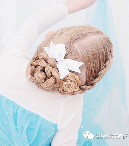 辫子的编发教程乔欣,丝巾编发教程简单好看乔欣