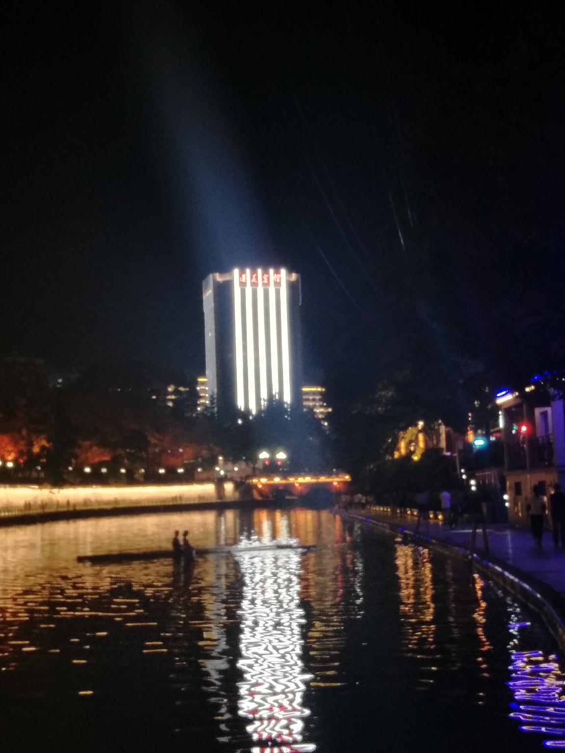 遵义湘江夜景视频,遵义湘江河夜景