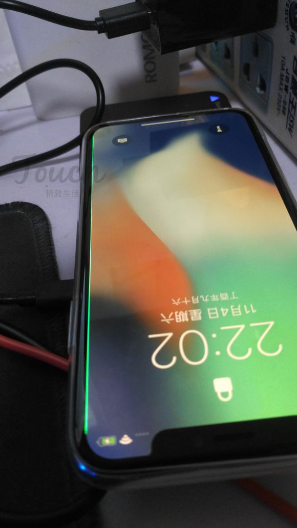 iphonex屏幕出现一条绿线,iphonex发售