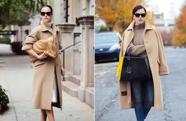 羽绒服裙子这样穿时髦大气又简单,穿什么连衣裙套长款羽绒服好看