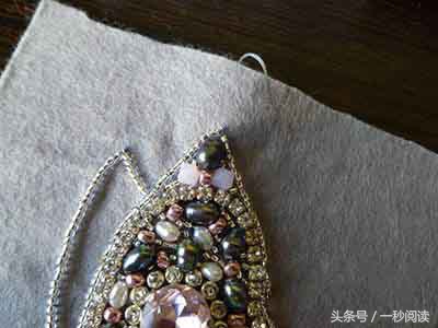 淡水珍珠串珠蝴蝶,羽毛串珠珍珠胸针