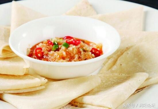 学习涡阳小吃卷馍,涡阳烙馍