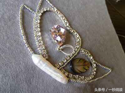 淡水珍珠串珠蝴蝶,羽毛串珠珍珠胸针