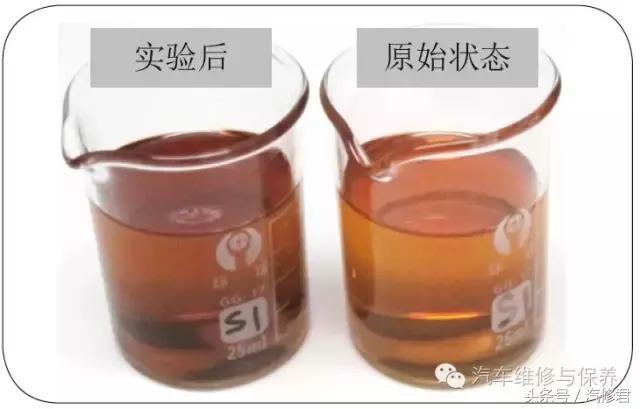 润滑油变黄的原因,润滑油颜色变黑