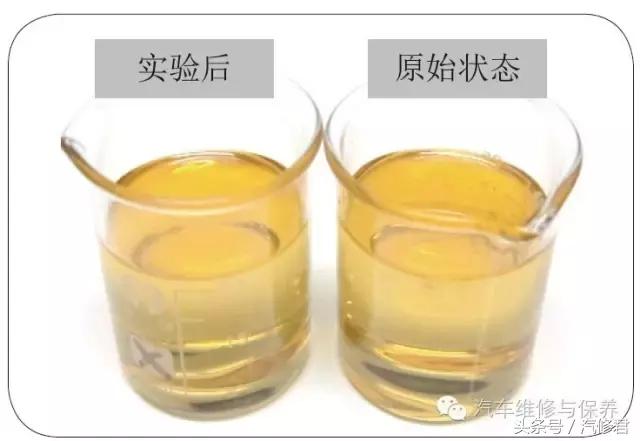 润滑油变黄的原因,润滑油颜色变黑