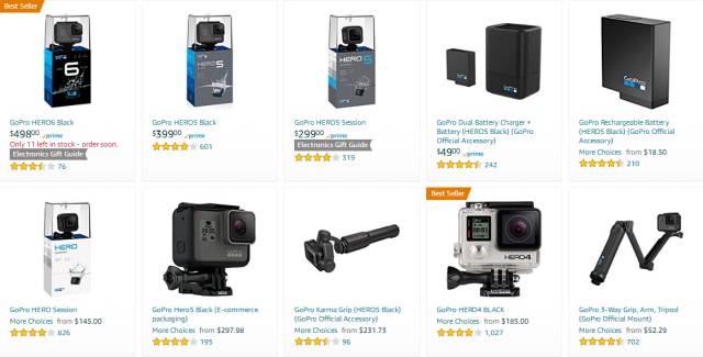 美国线上市场最受欢迎的摄像产品品牌及热卖品TOP30