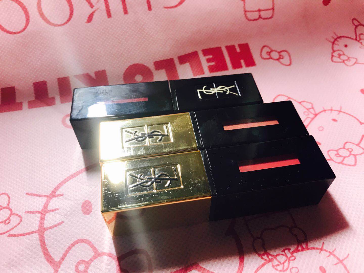 ysl圆管口红122和香奈儿双头唇釉182,ysl唇釉推荐必买色号2024