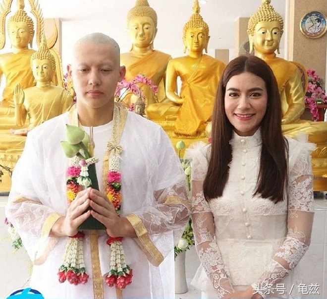 泰国mark与kim结婚礼服,泰国mark女友kim