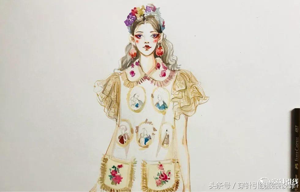 时装手绘视频,时装手绘女装效果图素材资料