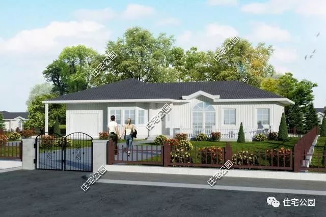 农村一层四间平房小别墅6房,农村豪华房子六层小别墅