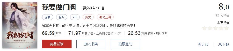 起点有哪些被你奉为神作的小说,起点8.3分高评价口碑网络小说