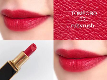 tomford试色16哑光和奶油,tomford口红试色及推荐