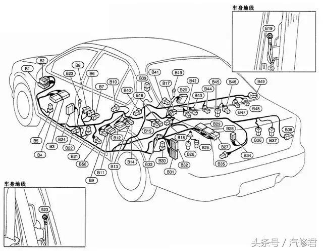 汽车电路基本知识书籍,汽车喇叭控制电路工作原理