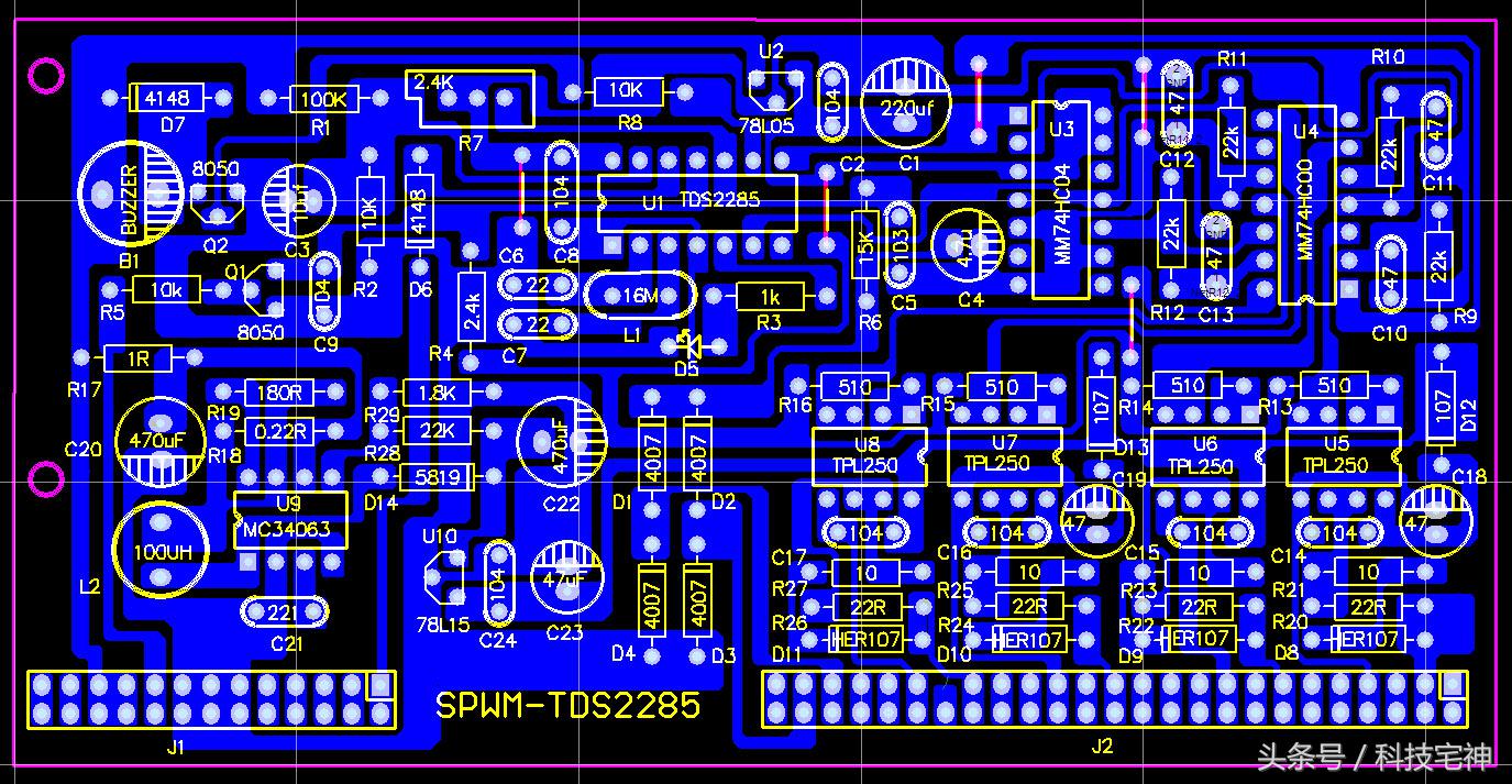 自制5000w纯正弦波逆变器教程,5000w逆变器制作方法图文