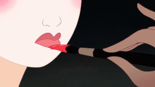 秋冬口红色姨妈色,秋冬姨妈色口红穿搭