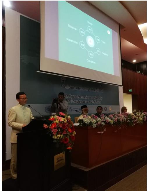 林万硕再次荣获世界级大奖--传统医学终身成就奖和优秀成果奖