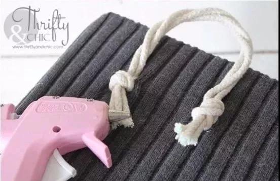 毛衣旧了不要扔,毛衣破了别扔