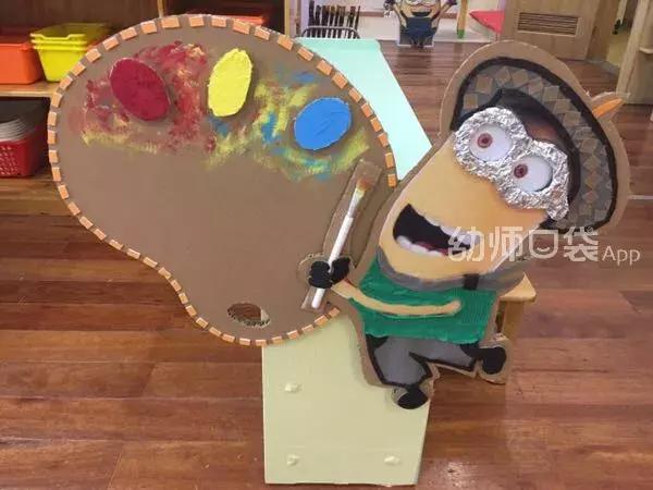 美出天际!幼儿园用小黄人、小猪佩琦、哆啦A梦、米奇做环境