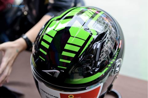 南台车展【SOL/ASTONE/THH】多款彩绘头盔亮相