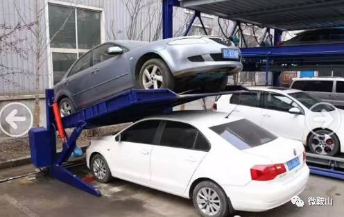 鞍山立体停车,鞍山两层立体停车库