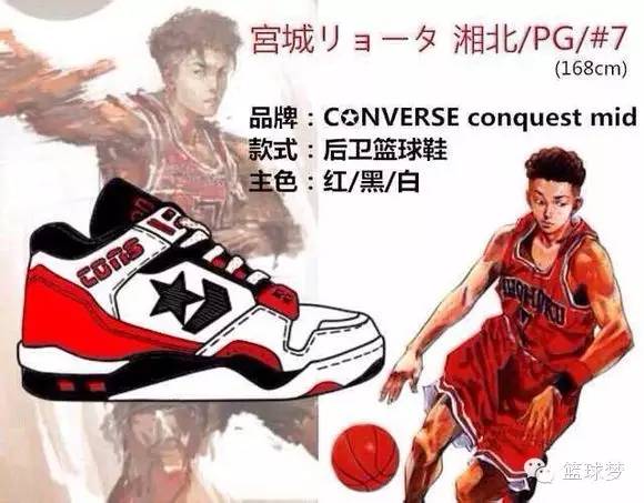 《灌篮高手》各大球鞋大集合