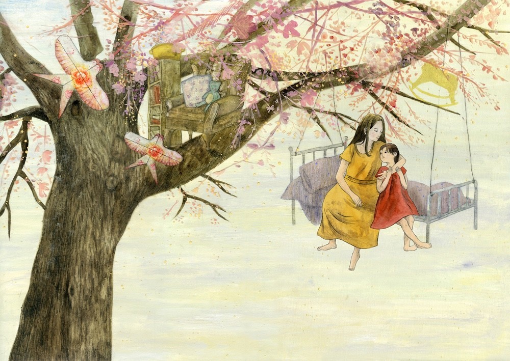 明明可以靠颜值却偏偏靠才华画画,明明能靠颜值非要靠画画