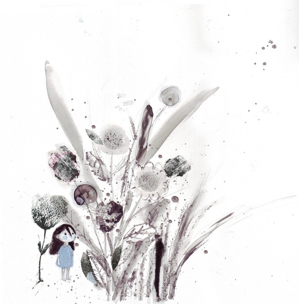 明明可以靠颜值却偏偏靠才华画画,明明能靠颜值非要靠画画