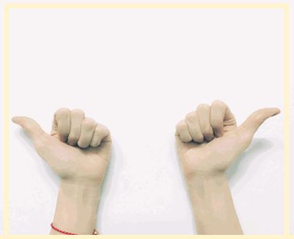 五个动作就瘦全身,5个动作按摩