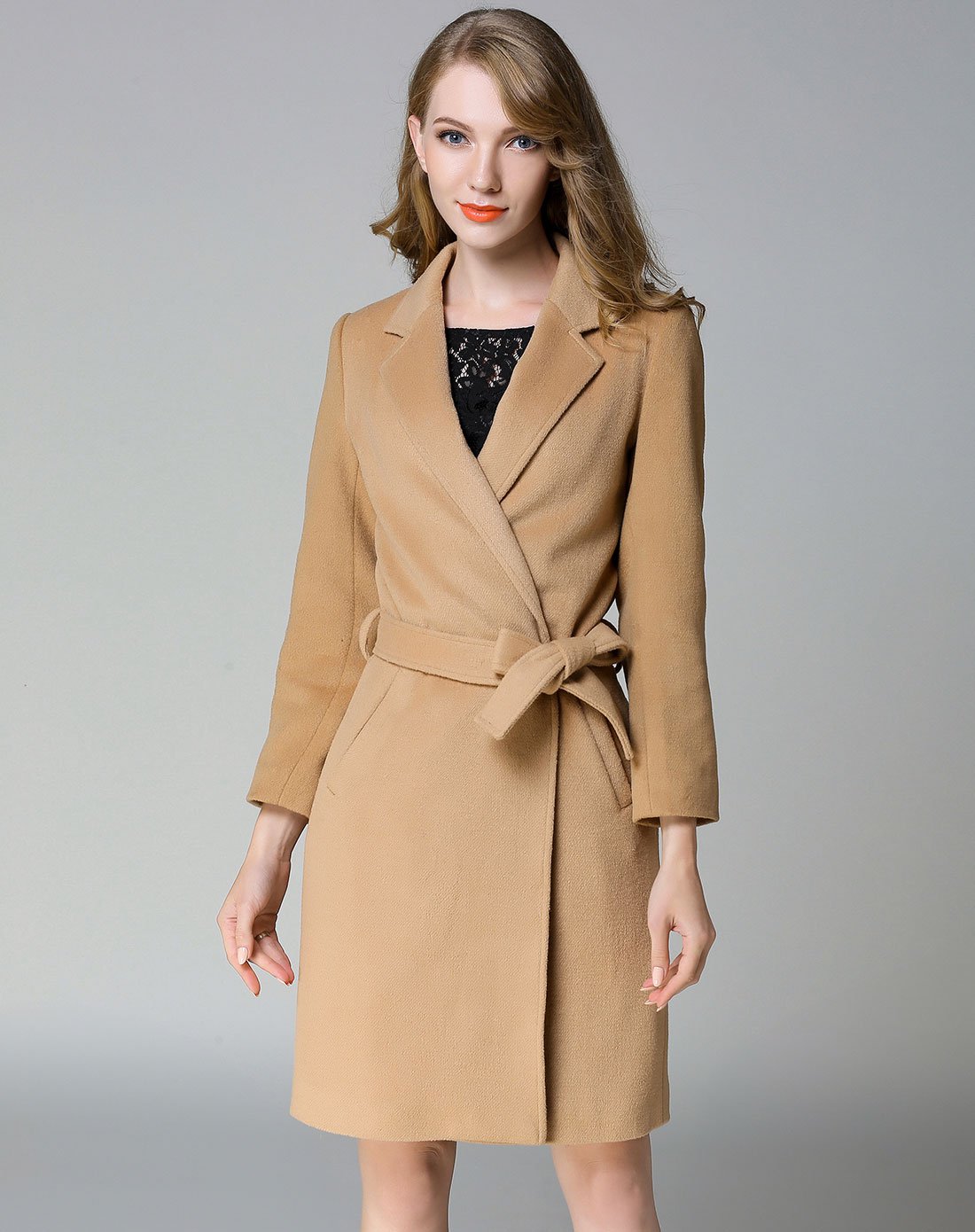 没有腰带的大衣怎么穿出高级感,带腰带的大衣怎么穿出高级感