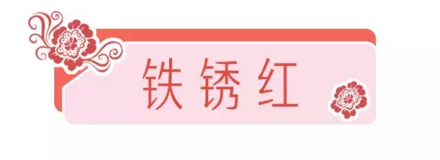 这10支铁锈红,让你白白白白成发光体!