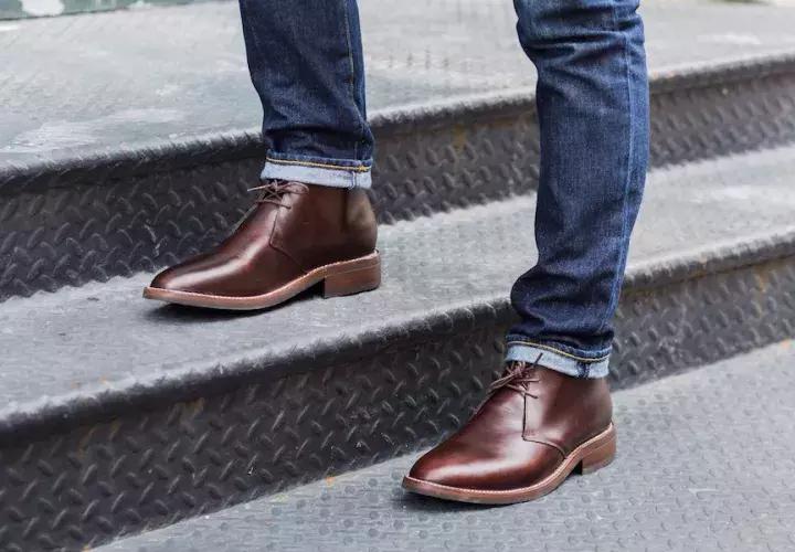 chukka沙漠靴,复古chic沙漠靴