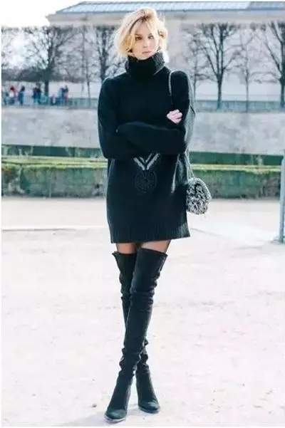 今年冬季流行的百搭靴子身高长高10CM的既视感