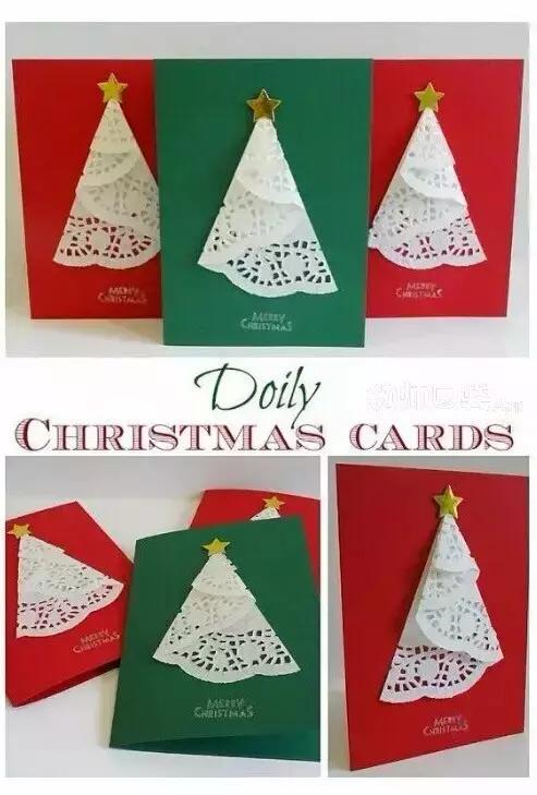 圣诞字母创意贺卡,圣诞贺卡手工制作立体简单又好看