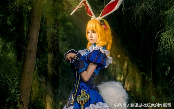 妲己cosplay爱丽丝,cosplay妲己爱丽丝梦游仙境