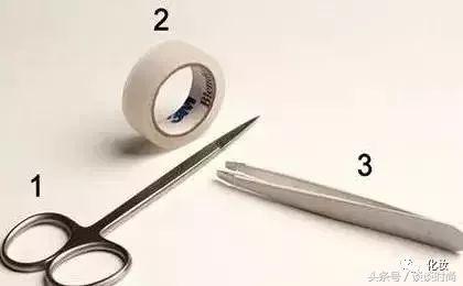 最简单贴双眼皮教程,双眼皮贴化妆初学者教程