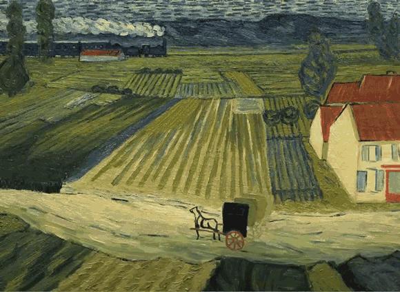 与梵高的一次邂逅,vincent和milton第一次约会