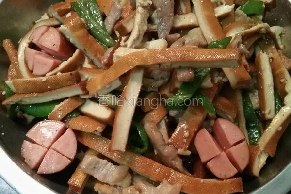 豆干炒肉片教学视频,豆干炒肉丝的家常做法