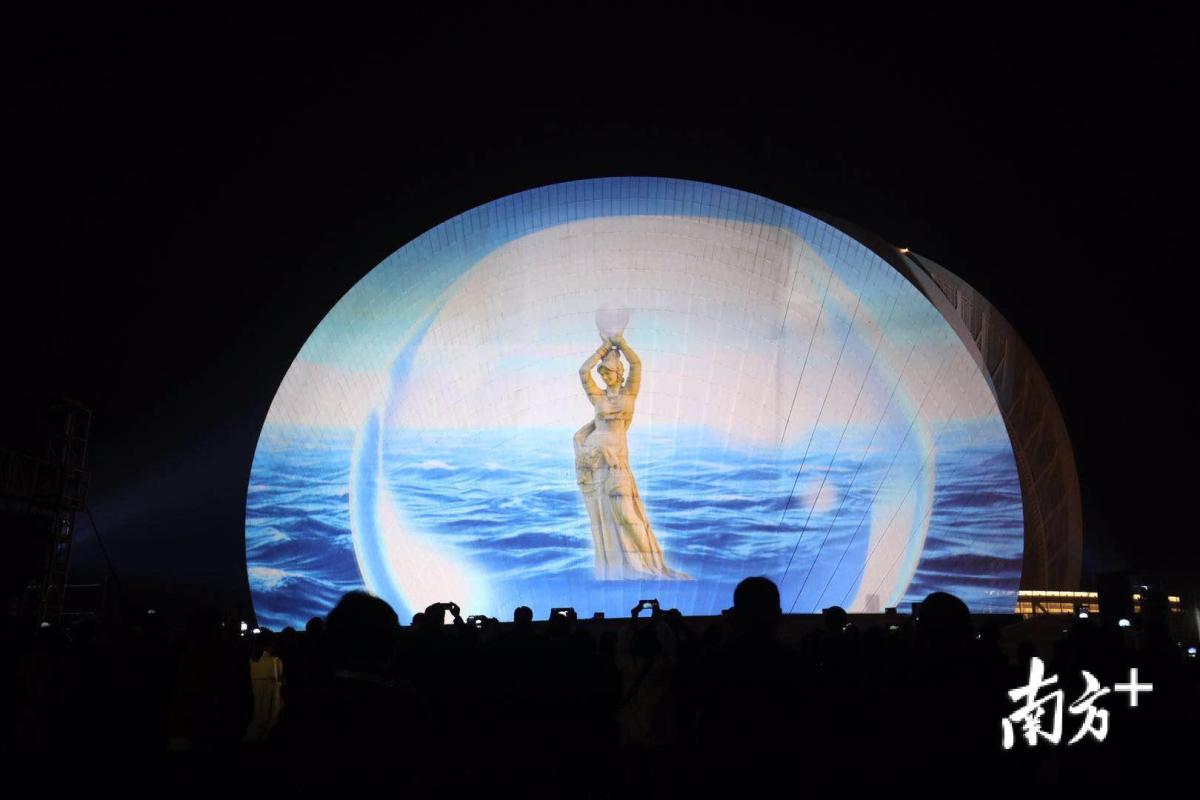 珠海日月贝每晚都有灯光秀吗,日月贝灯光秀