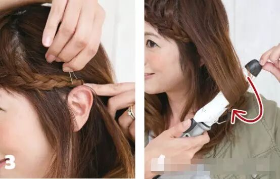 冬季戴帽子发型扎法,戴帽子发型这样搞温暖又好看