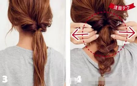 冬季戴帽子发型扎法,戴帽子发型这样搞温暖又好看