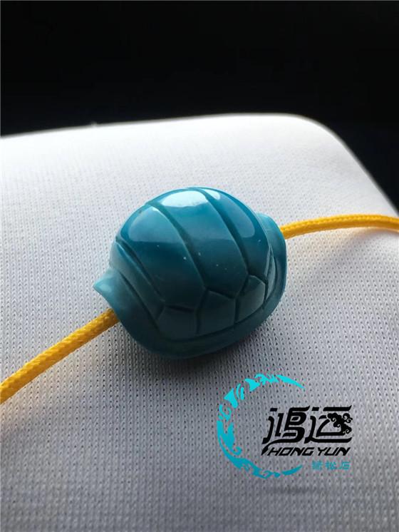 绿松石手串背云,绿松石配饰背云