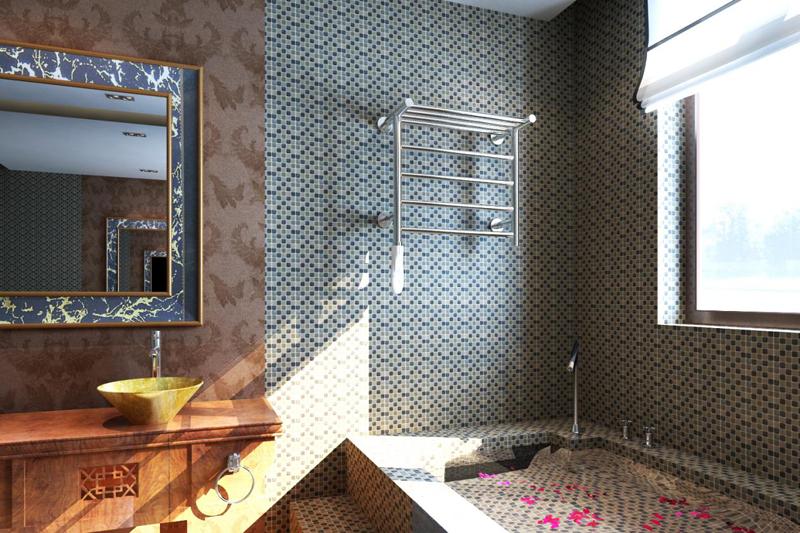 电热毛巾架安卫生间哪里比较好,电热毛巾架选什么材质的比较好