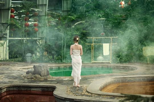 冰火两重天温泉,东北冰火温泉