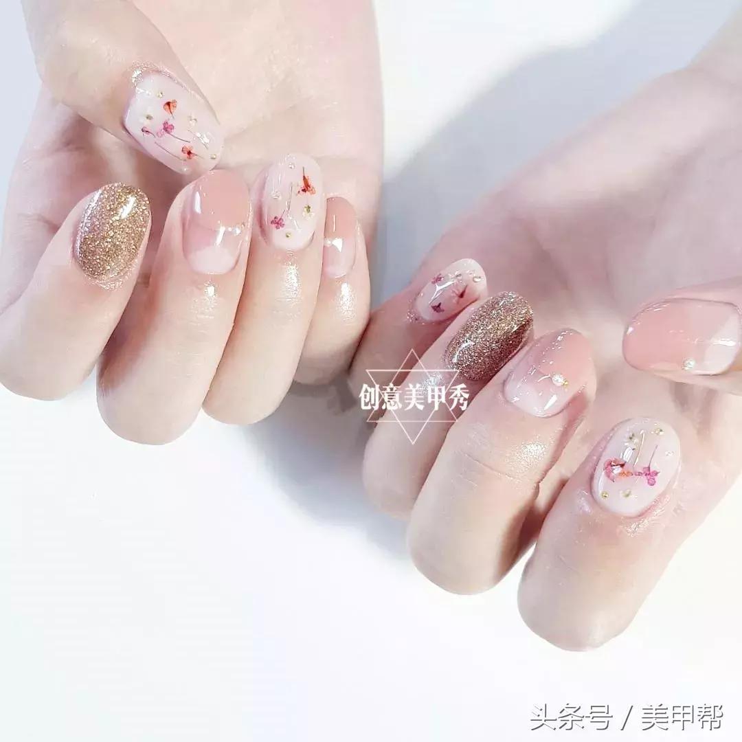 好看的美甲图片2021网红爆款美甲,2017年8种爆款美甲你做过几种