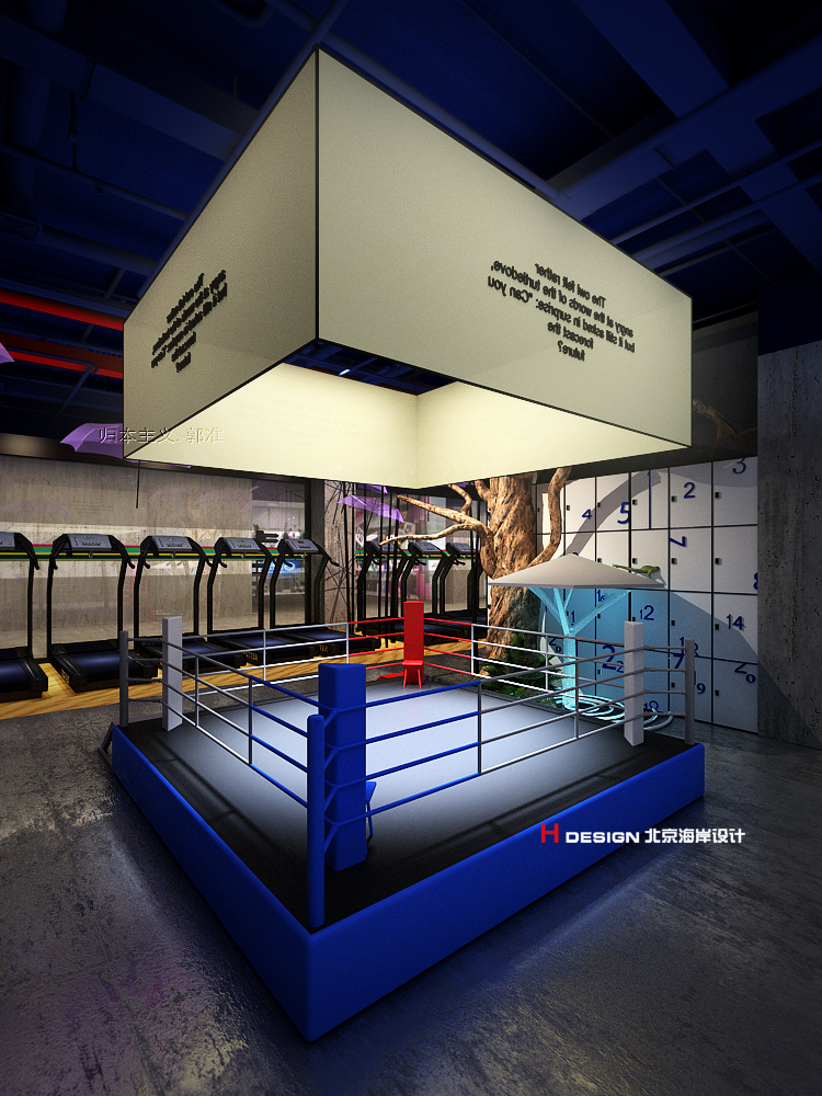 休闲健身房设计,简易室内健身房设计